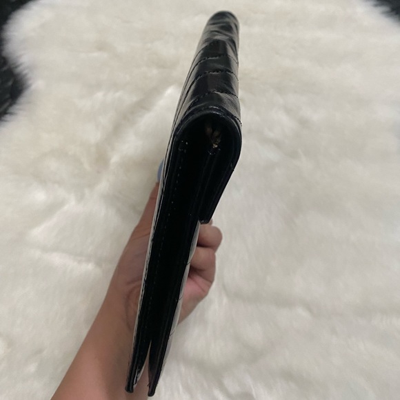 Authentic YSL Vintage Leather Quilted Clutch Bag - Picture 10 of 14